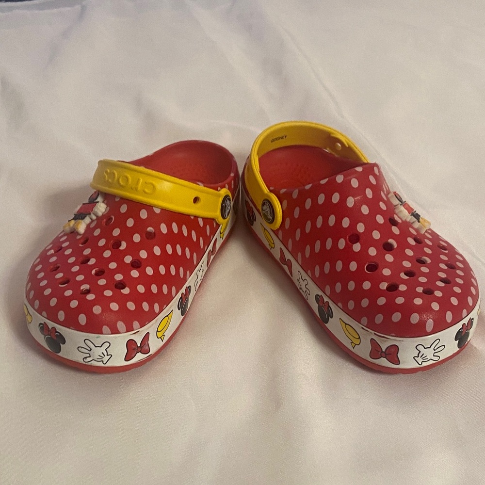 Disney Girls Minnie Crocs